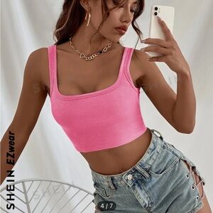 Pink top